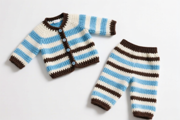 Boys' Crocheted Pajamas