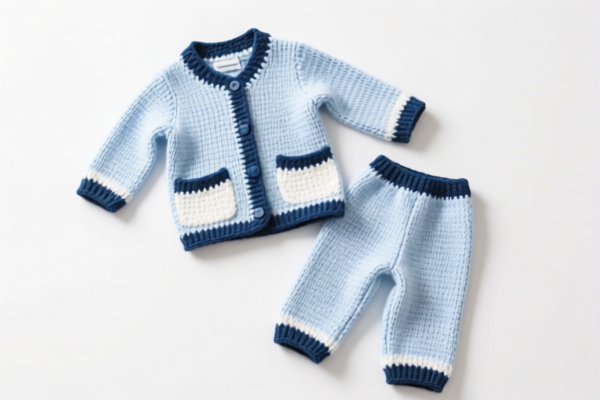 Boys' Crocheted Pajamas