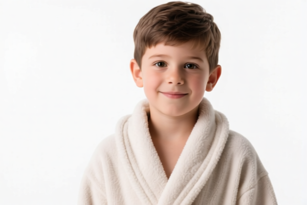Boys' Wool Bathrobes