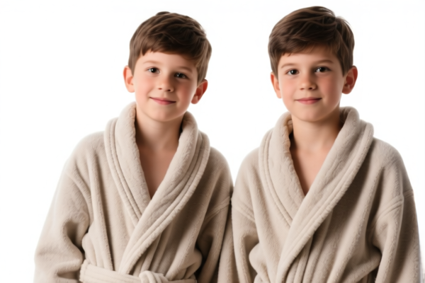 Boys' Wool Bathrobes