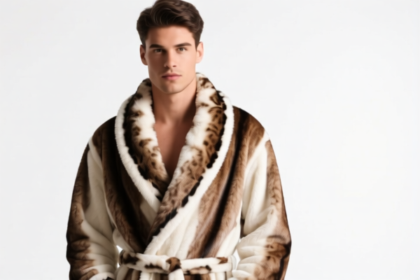 Men's Fine Animal Hair Bathrobes