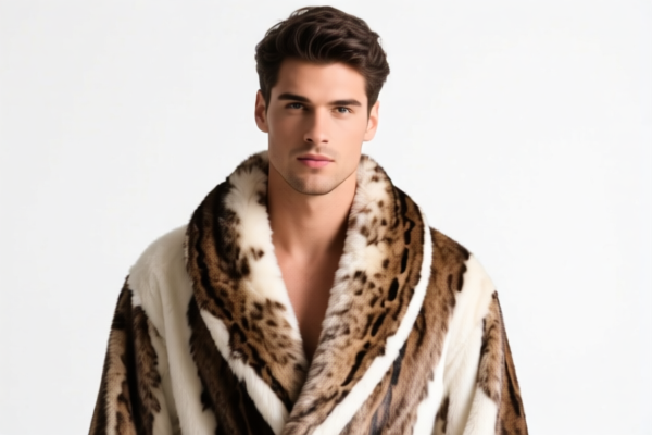Men's Fine Animal Hair Bathrobes