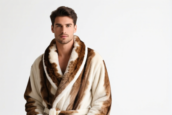 Men's Fine Animal Hair Bathrobes