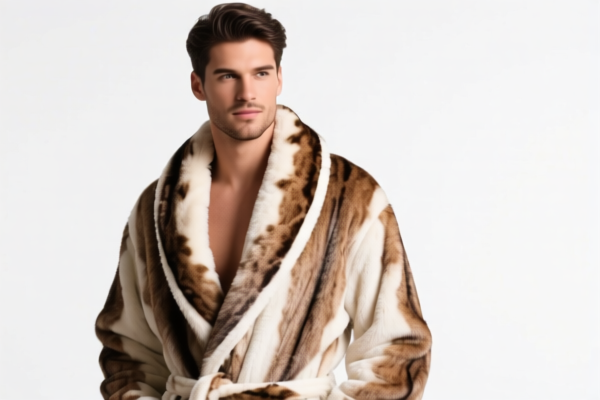 Men's Fine Animal Hair Bathrobes