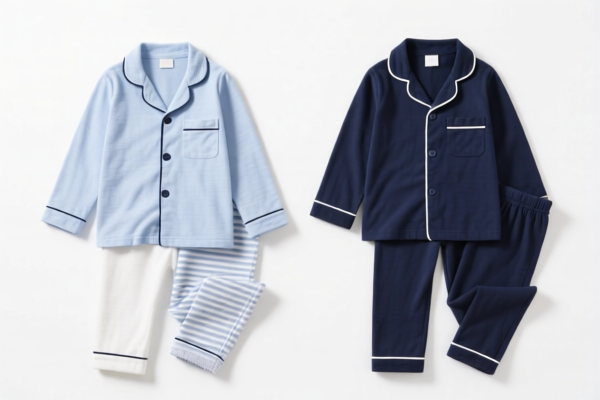 Boys' Pajamas of Other Textile Materials