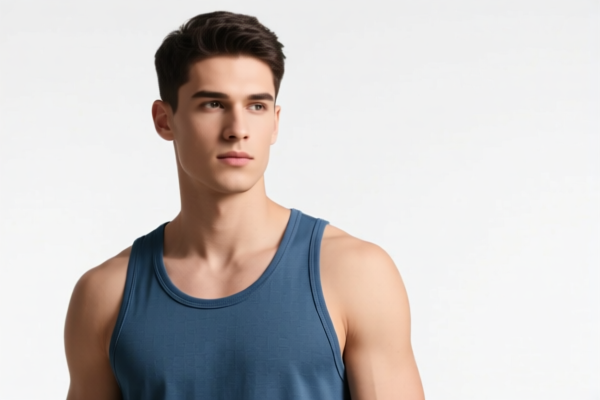 Men's_Boys' Cotton Sports Vest