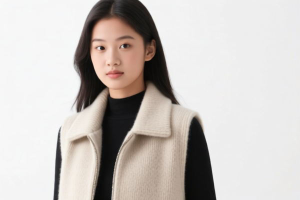Girls' Casual Wool Vest