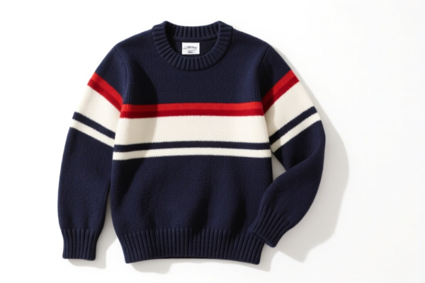 Boys' Sports Wool Sweater