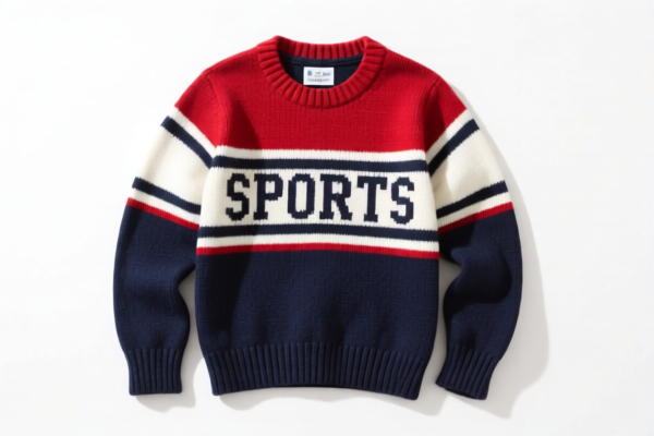 Boys' Sports Wool Sweater