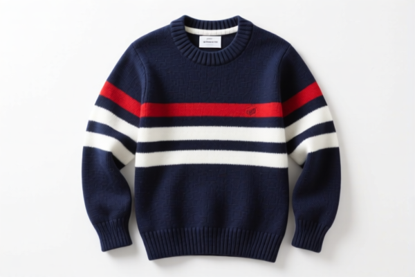 Boys' Sports Wool Sweater