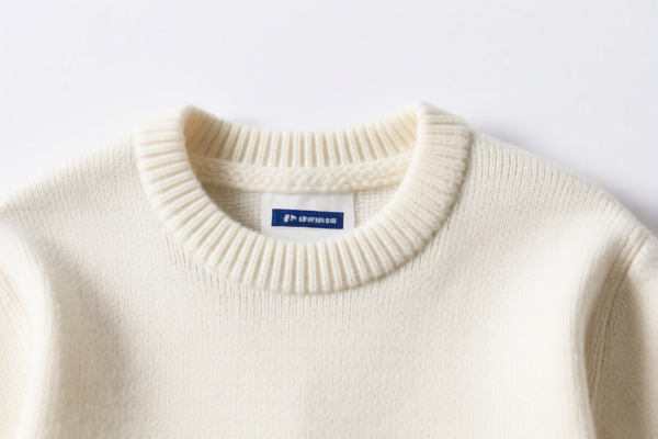 Boys' Crew Neck Cotton Sweater