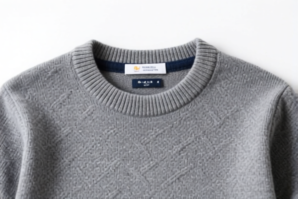 Boys' Crew Neck Cotton Sweater