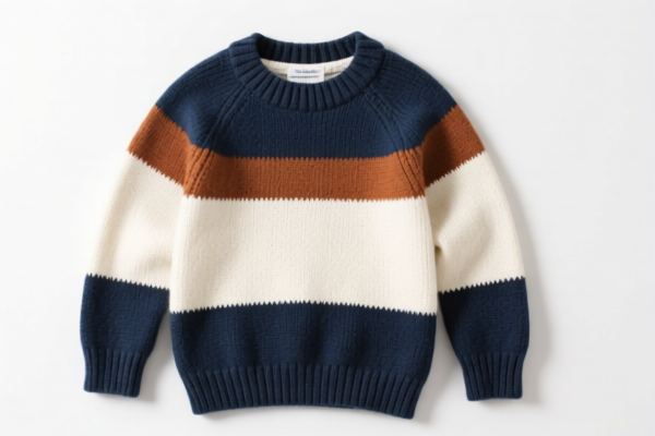 Boys' Knitted Cotton Sweater