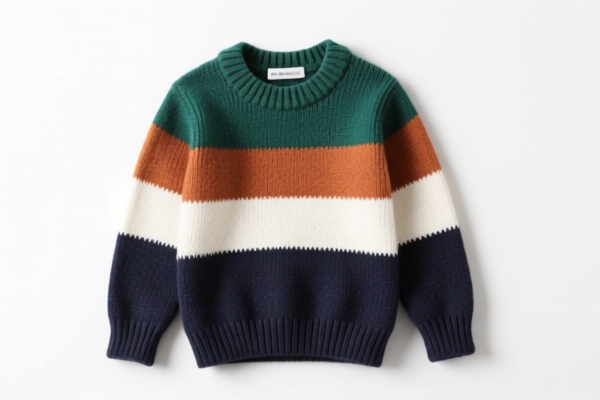 Boys' Knitted Cotton Sweater