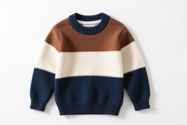 Boys' Knitted Cotton Sweater