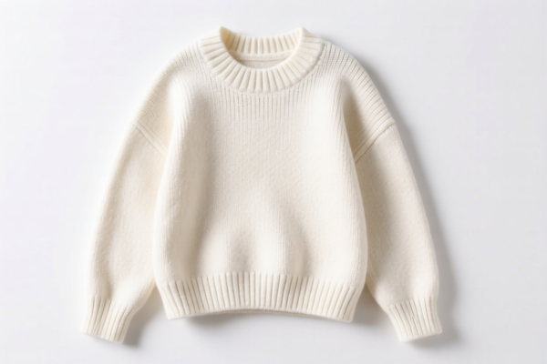 Girls' Cotton Knitted Sweater