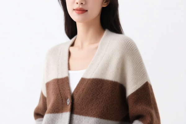 Women's wool blend cardigan