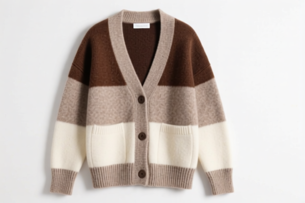 Women's wool blend cardigan