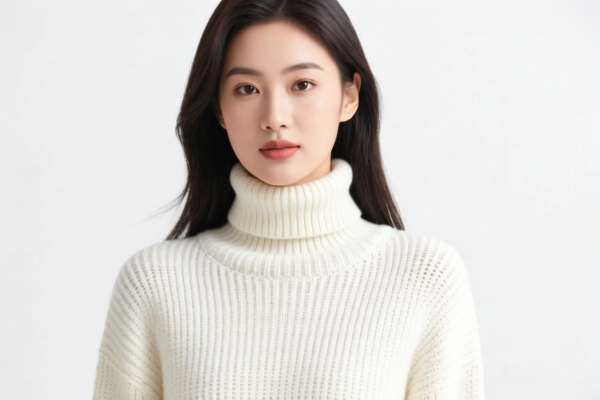 Women's Turtleneck Knitted Sweater