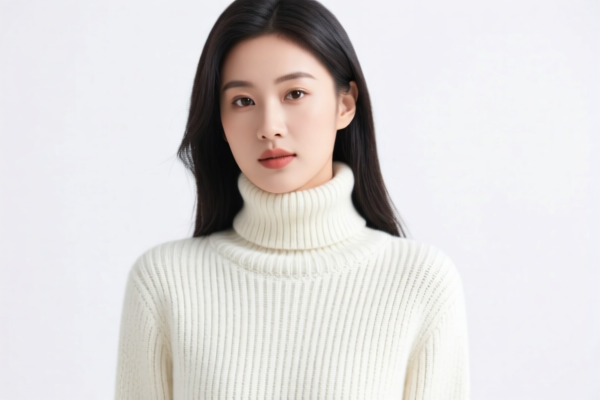 Women's Turtleneck Knitted Sweater