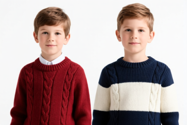 Boys' Casual Knitted Sweaters