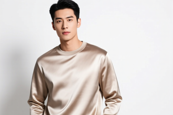 Men's silk sweatshirts