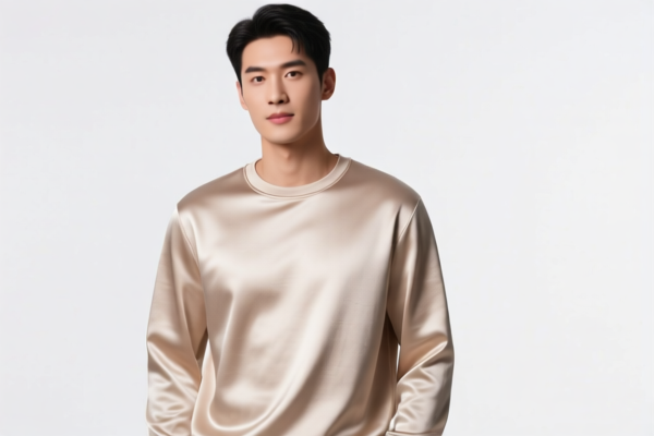 Men's silk sweatshirts