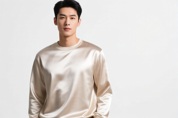Men's silk sweatshirts
