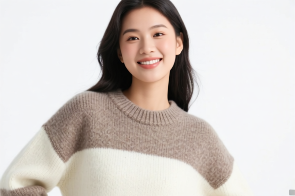 Girls' Wool Blend Casual Sweater