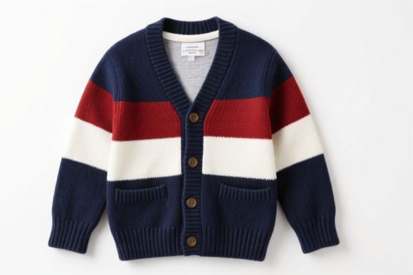 Boys' Knit Cardigan Sweater