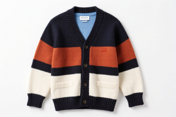 Boys' Knit Cardigan Sweater