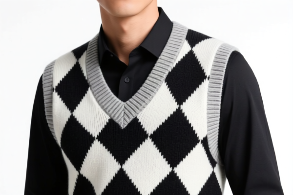 Men's Shaped Knit Vest