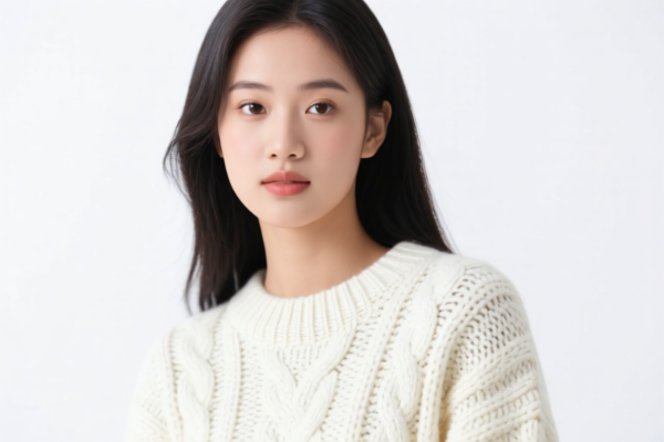 Girls' knitted sweaters