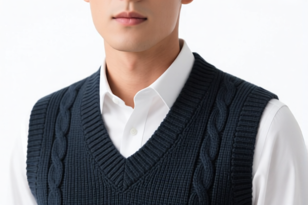 Men's knitted vest