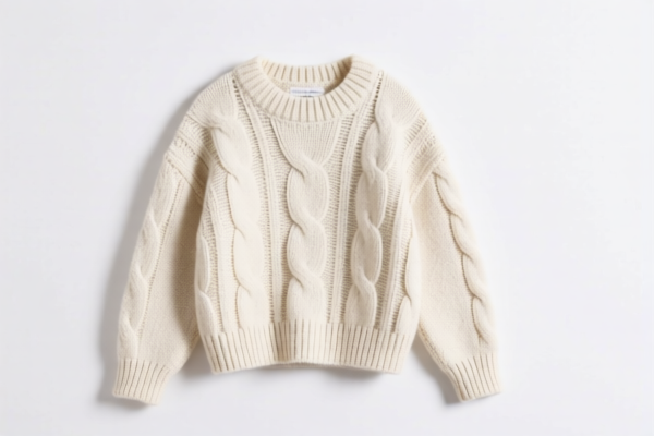 Girls' knitted sweater