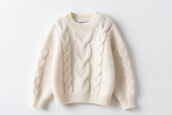 Girls' knitted sweater