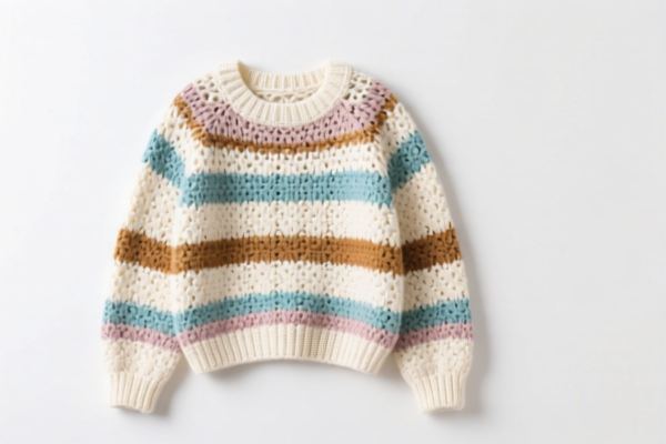 Women's crocheted sweater