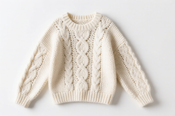 Women's crocheted sweater