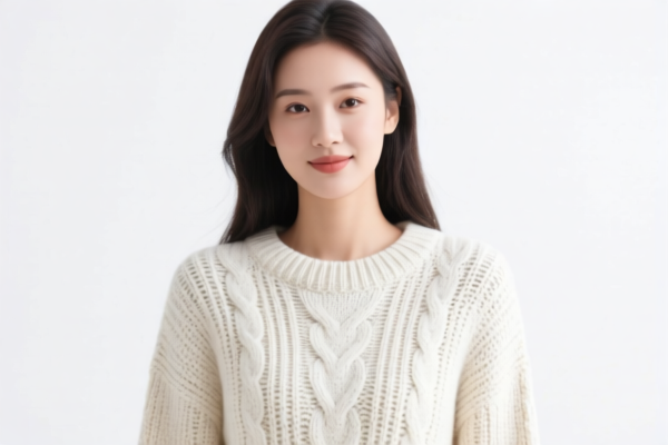 Women's knitted sweater