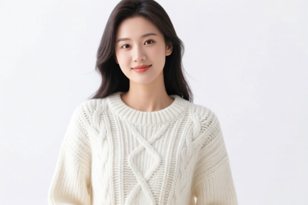 Women's knitted sweater