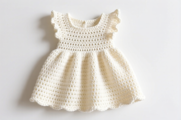 Crocheted Cotton Baby Dresses
