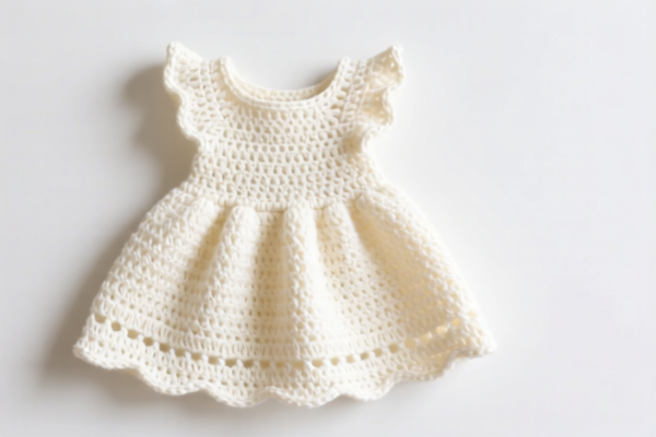 Crocheted Cotton Baby Dresses