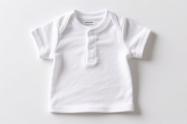 Synthetic Fiber Baby Short Sleeve Shirts