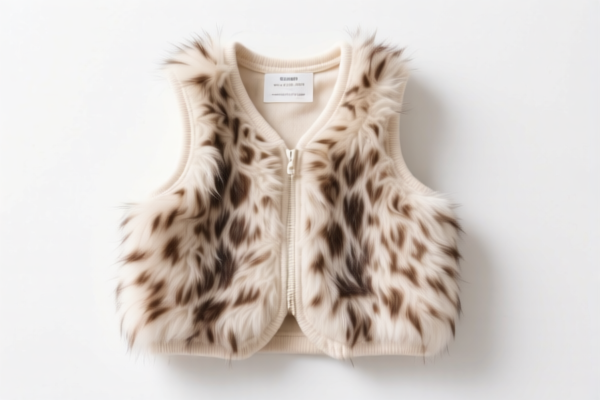 Fine Animal Hair Baby Vest