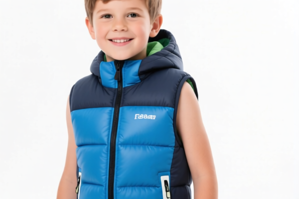 Boys' Sleeveless Padded Ski Suit