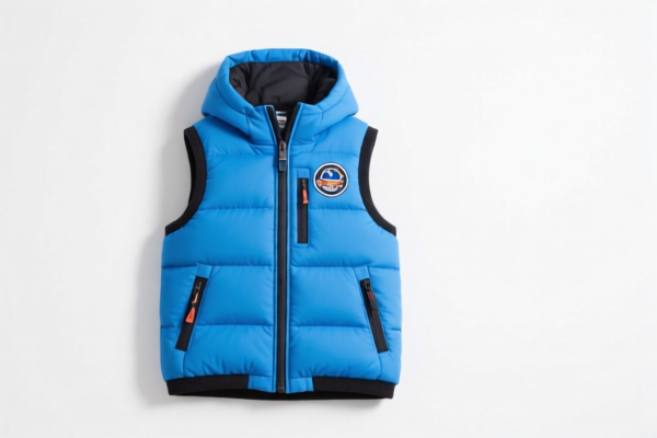 Boys' Sleeveless Padded Ski Suit