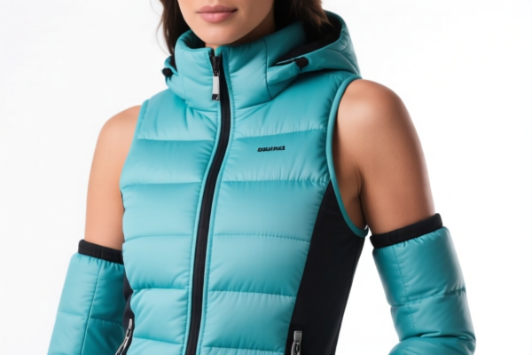 Women's_Girls' Padded Sleeveless Ski Suits with Sleeve Attachments (Breathable)