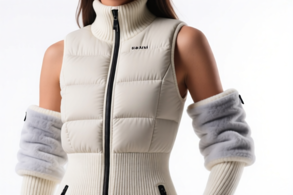 Women's_Girls' Padded Sleeveless Ski Suits with Sleeve Attachments (Thermal)