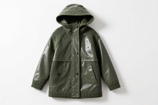 Girls' Waterproof Knitted Coats