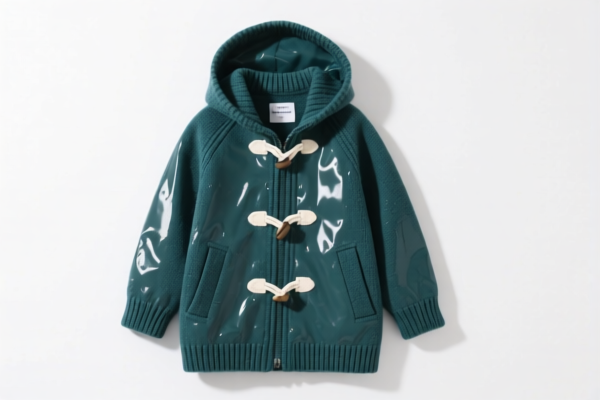 Girls' Waterproof Knitted Coats